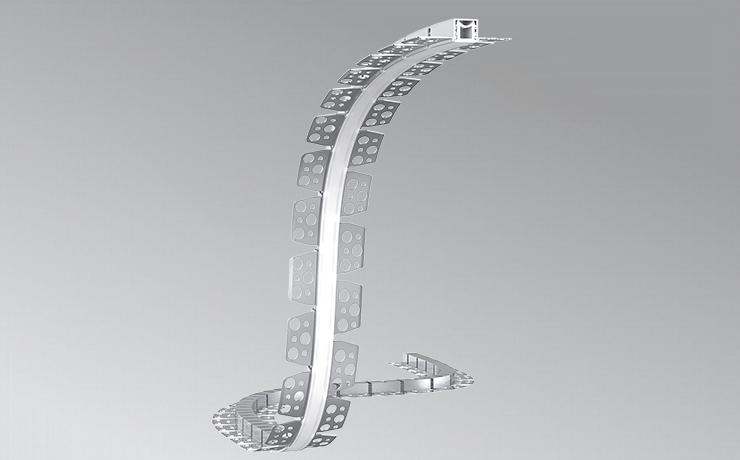 Top/Side Bending Aluminum LED Profile