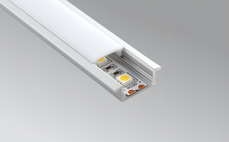 8MM Slim Recessed Aluminum Channel