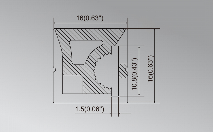 Sidebend Silicone Led Profile With 10mm Width Led Strip