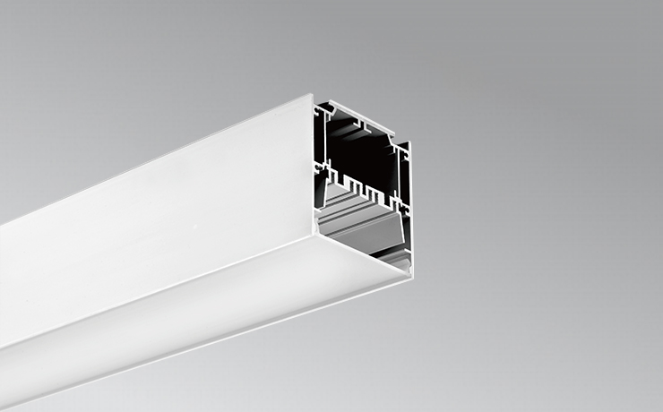 3 inches Surface or Pendent Mounted ALP7575-R Aluminum Profile