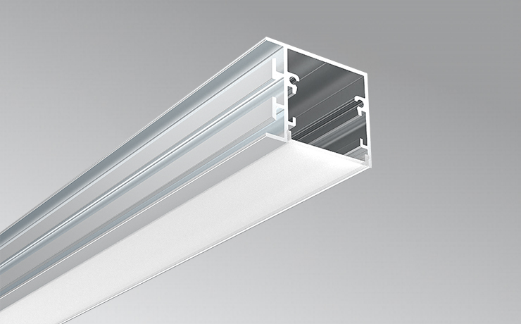 35mm wide Aluminum led profile for wall light with Light up or light down